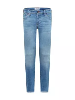 Облегающие джинсы JACK & JONES Glenn Fox, светло-синий