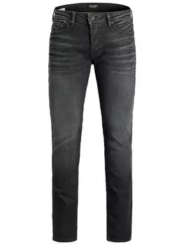 Облегающие джинсы JACK & JONES Tim, серый деним