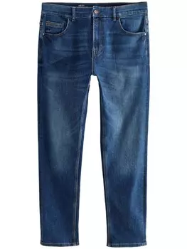 Облегающие джинсы Next, синий деним