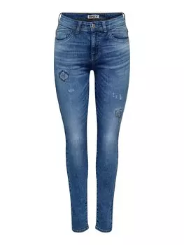 Облегающие джинсы ONLY ONLRush, синий деним