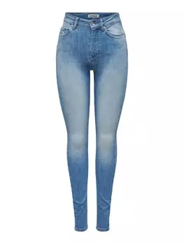 Облегающие джинсы ONLY, синий деним