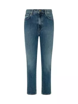 Облегающие джинсы Pepe Jeans, синий деним