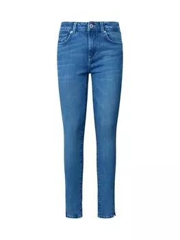 Облегающие джинсы Pepe Jeans, синий деним