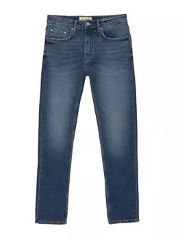 Облегающие джинсы Pull&Bear, темно-синий