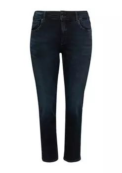 Облегающие джинсы QS, темно-синий