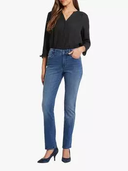 Облегающие джинсы sheri в тон талии NYDJ, цвет Cascade Wave