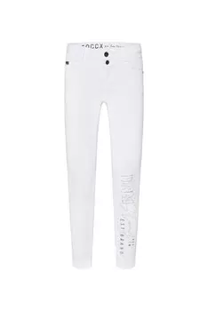 Облегающие джинсы Soccx, белый