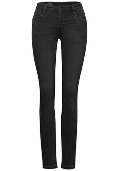 Облегающие джинсы STREET ONE, черный