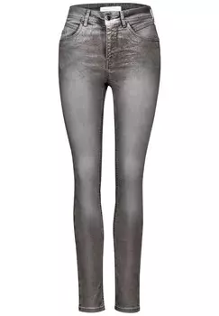Облегающие джинсы STREET ONE, серый