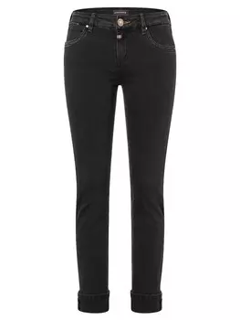 Облегающие джинсы TIMEZONE Marah, черный деним