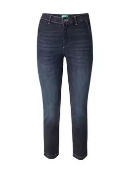 Облегающие джинсы UNITED COLORS OF BENETTON, морской синий