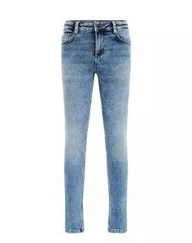 Облегающие джинсы WE Fashion, синий