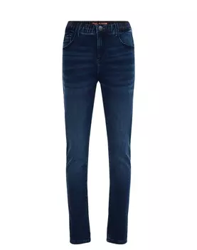 Облегающие джинсы WE Fashion, синий деним