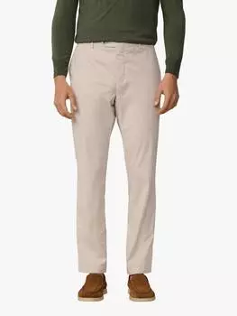 Облегающие кенсингтонские брюки-чинос Hackett London, цвет Linen Beige