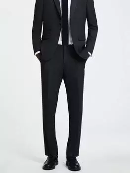 Облегающие костюмные брюки SELECTED HOMME, цвет Grey Melange