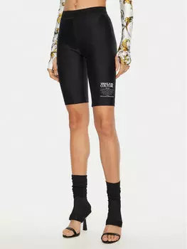 Облегающие леггинсы 78HAC1A6 J0128 Versace Jeans Couture, черный