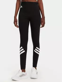 Облегающие леггинсы Future Icons 3-Stripes JE0215 Adidas, черный