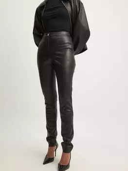 Облегающие леггинсы NA-KD, черный