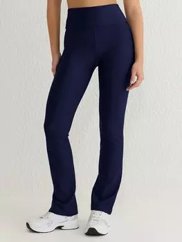 Облегающие леггинсы Trendyol, темно-синий