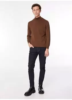 Облегающие мужские джинсовые брюки с нормальной талией и нормальными штанинами PJI1159SS Sseinse