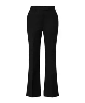 Облегающие расклешенные брюки с разрезами Ivy Oak, черный