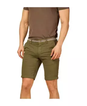 Облегающие шорты чиносы бермуды Mason'S, зеленый