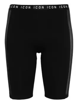 Облегающие шорты Icon DSQUARED2, черный