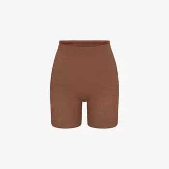 Облегающие шорты из эластичной ткани Skims, цвет jasper