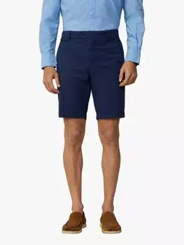 Облегающие шорты kensington slim fit Hackett London, цвет Ink Blue