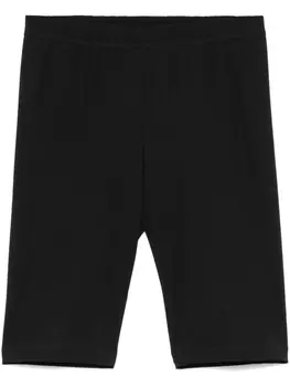 Облегающие шорты Nanushka, черный