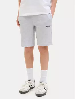 Облегающие спортивные шорты Gordon 12270663 Jack&Jones Junior, серый