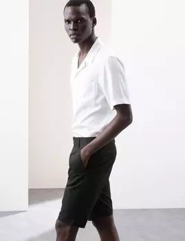 Облегающие суперлегкие шорты-чиносы Autograph, черный