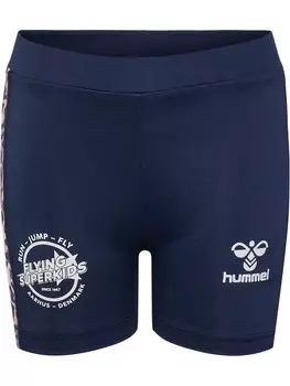 Облегающие тренировочные брюки Hummel FSK JOY, морской синий