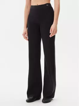 Облегающие трикотажные брюки J20J225336 Calvin Klein Jeans, черный