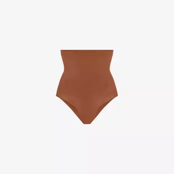 Облегающие трусы из эластичной ткани Seamless Sculpt Skims, бронзовый