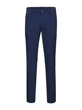 Облегающие уличные брюки MAMMUT Runbold, морской синий