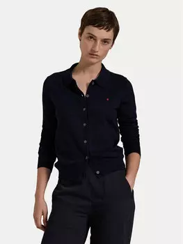 Облегающий кардиган 211959285001 Polo Ralph Lauren, синий