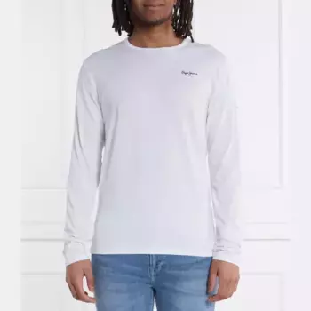 Облегающий крой с длинным рукавом Pepe Jeans London, белый