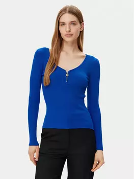 Облегающий свитер 232-MBANZA Morgan, синий