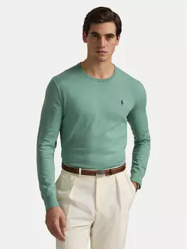 Облегающий свитер 710890558508 Polo Ralph Lauren, зеленый