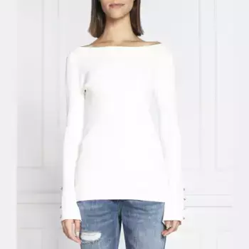 Облегающий свитер Actitude_Twinset, белый