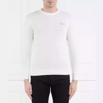 Облегающий свитер Aeronautica Militare, белый