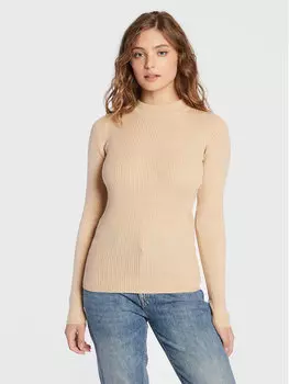 Облегающий свитер Brave Soul, бежевый