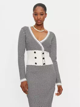 Облегающий свитер Fracomina, черный