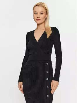 Облегающий свитер Guess, черный