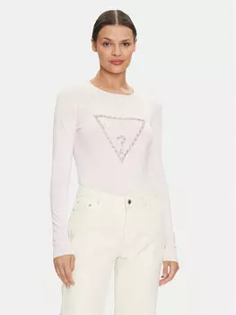 Облегающий свитер Guess, розовый