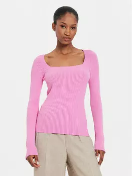 Облегающий свитер Kontatto, розовый