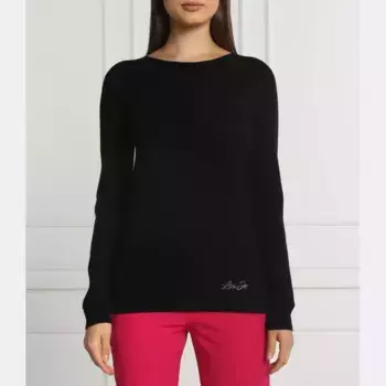 Облегающий свитер Liu Jo, черный