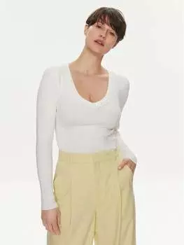 Облегающий свитер Morgan, экрю