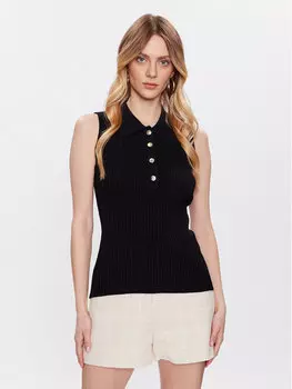 Облегающий свитер Morgan, черный